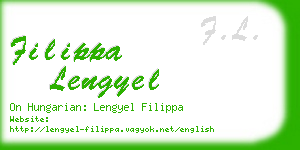 filippa lengyel business card